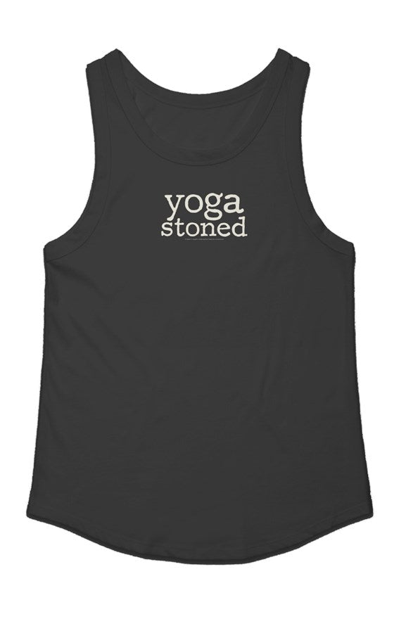 Yoga Stoned Womens Tank (Black) – adam + angela