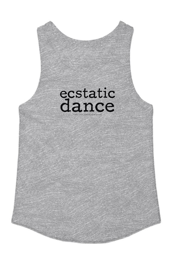 Ecstatic Dance Womens Tank (Heather Gray)