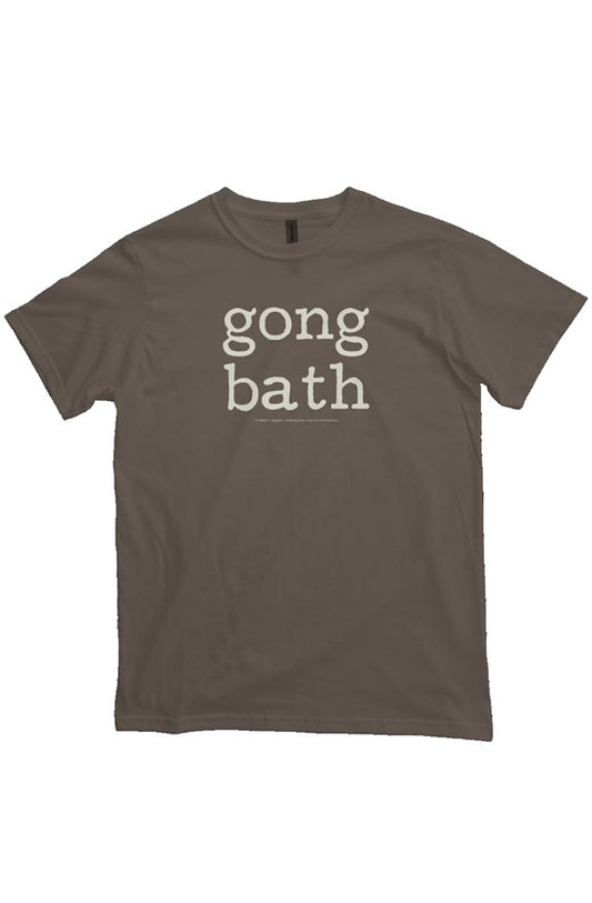 Gong Bath Organic Cotton Heavyweight Tee (Charcoal)